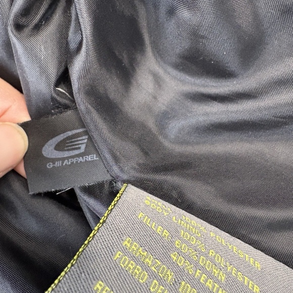 Kenneth Cole Reaction Quilted Down Feather Puffer Vest Black Women's Sz XL - Picture 7 of 9